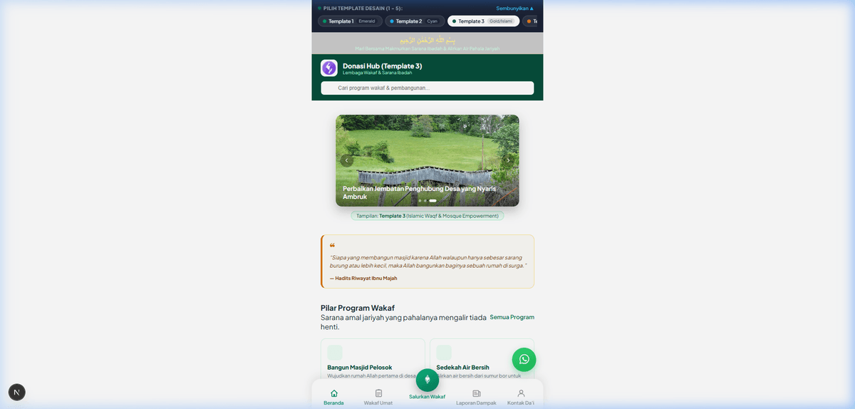 Preview Website Template 3